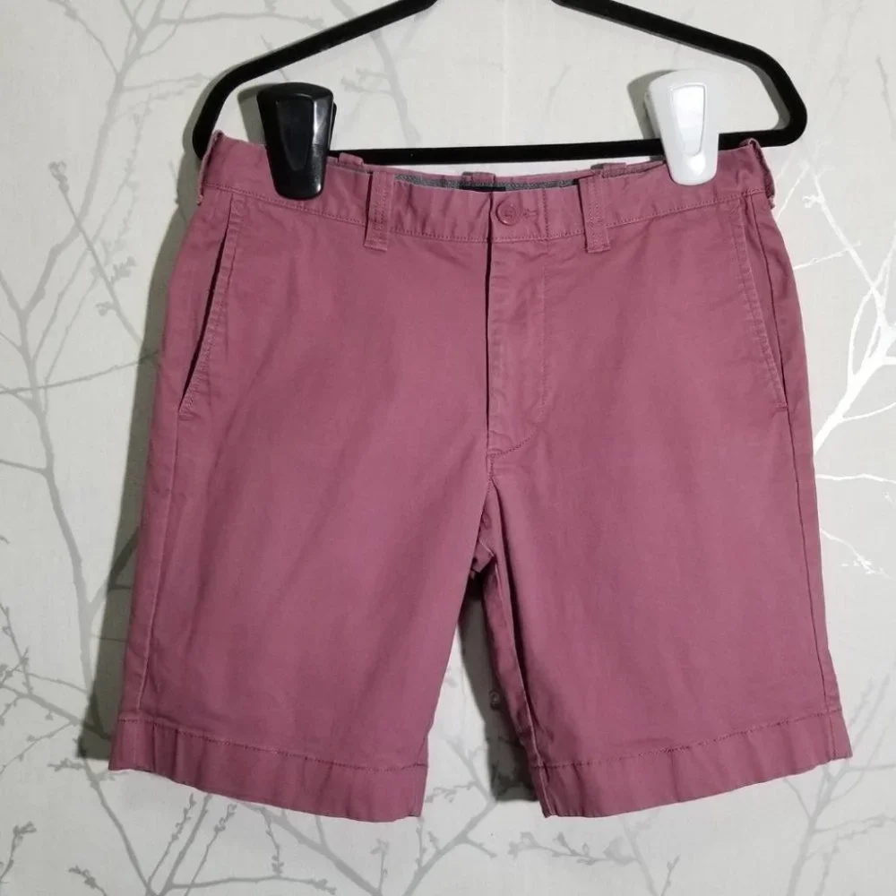 J. Crew Pink Flex Chino Shorts